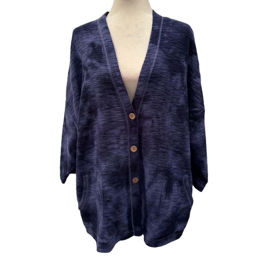Purejill Blue Cardigan - Size 2X